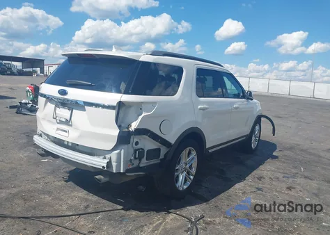 2017 Ford Explorer Xlt from USA, damaged, VIN 1FM5K7D8XHGD35497